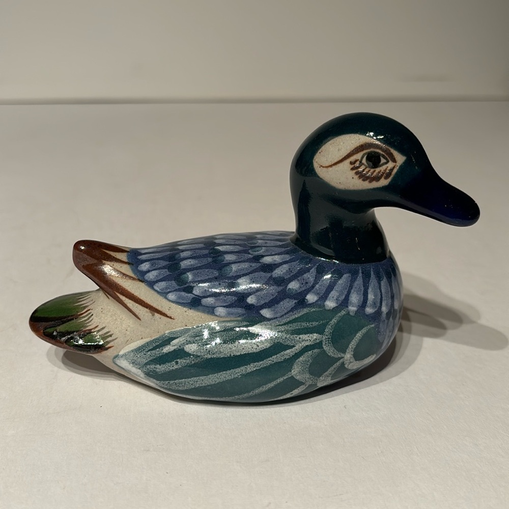 Pottery Duck - signed Mexico